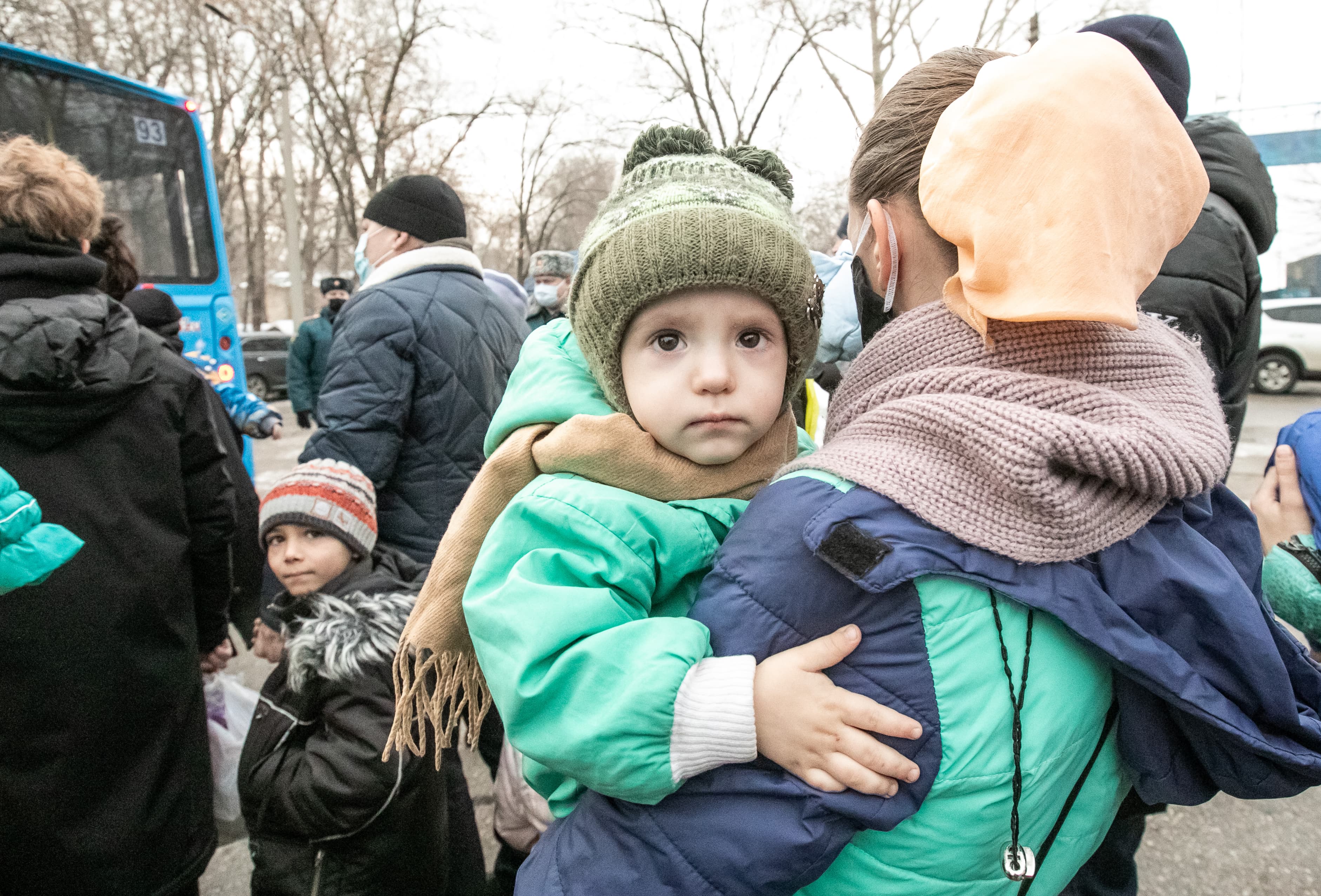 Hjælp de civile ofre i Ukraine